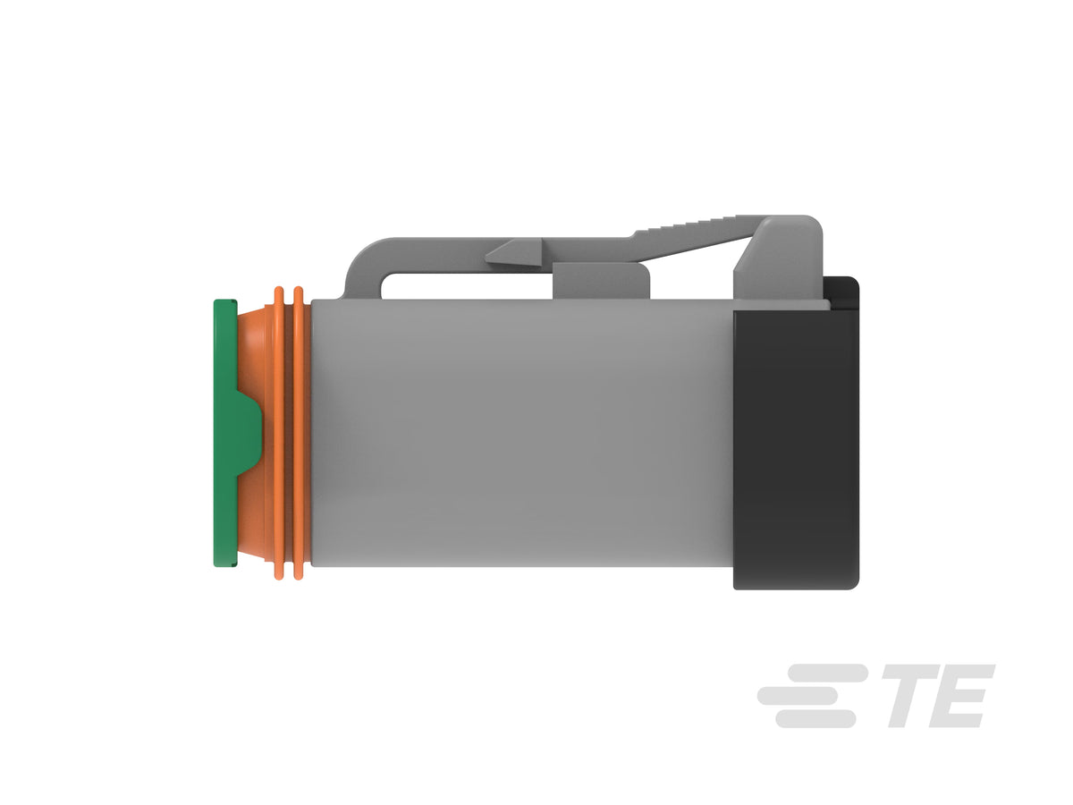 DT06-4S-C017 Deutsch DT 4-Way Plug Housing - Sockets, Solid Rear Grommet & End Cap