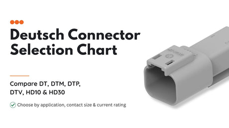 Deutsch Connector Selection Chart