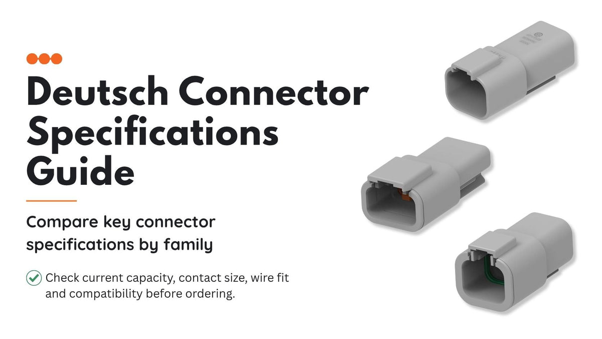 Deutsch Connector Specifications Guide