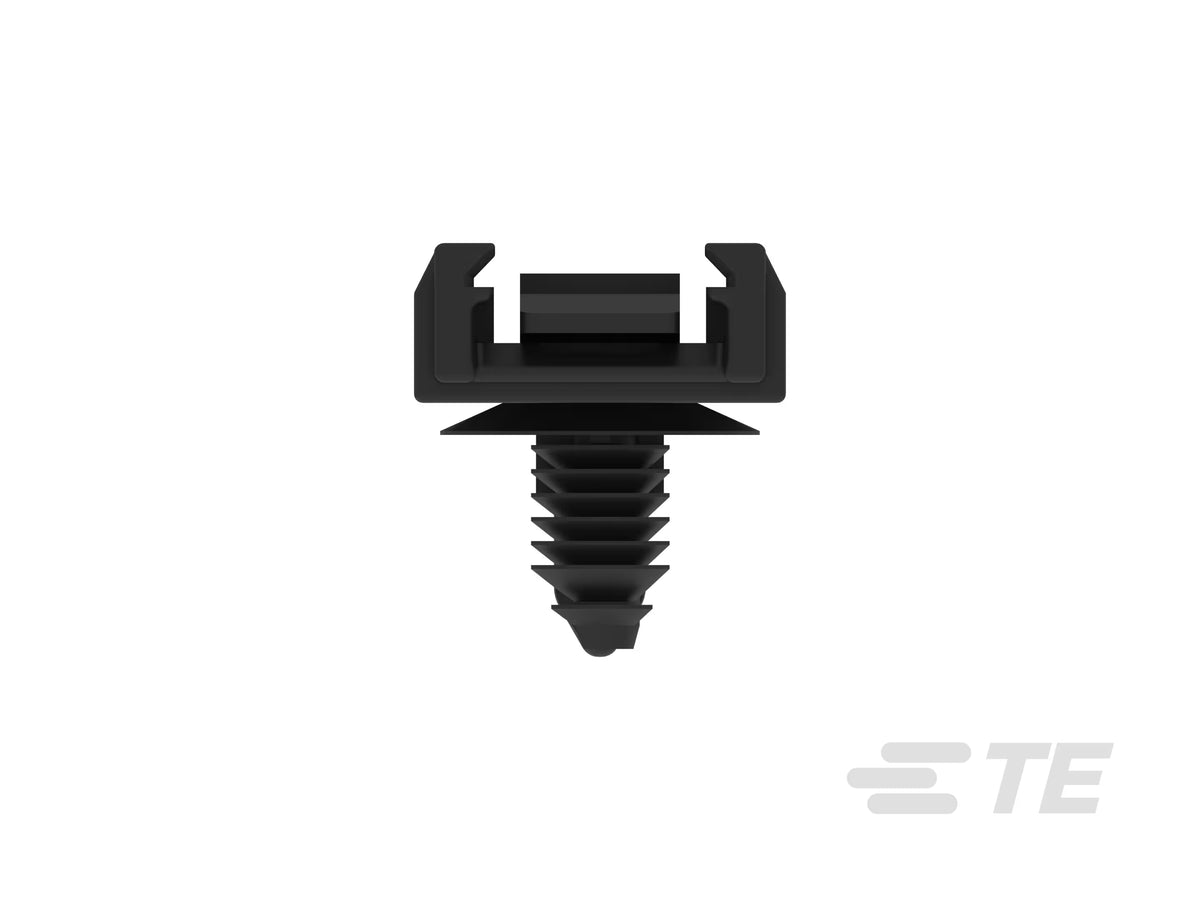 1011-310-0205 Deutsch DT/DTM Receptacle Mounting Clip - Straight, Black