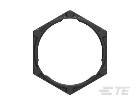 2411-001-2405 Deutsch HDP20 Size 24 Panel Nut - Black