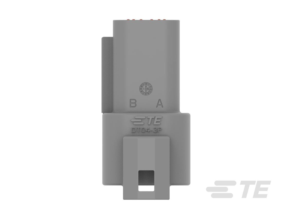 DT04-3P Deutsch DT 3-Way Receptacle Housing - Pins, N-Seal