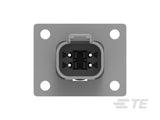 DT04-4P-L012 Deutsch DT 4-Way Welded-Flange Receptacle - Pin, N-Seal