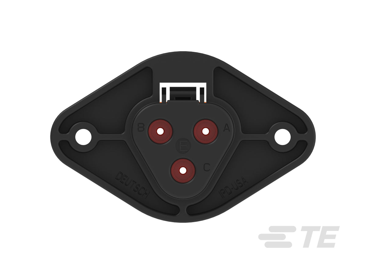 DT06-3S-CL08 Deutsch DT 3-Way Plug Housing - Socket, E-Seal, Flange Cap