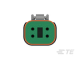 DT06-4S-C017 Deutsch DT 4-Way Plug Housing - Sockets, Solid Rear Grommet & End Cap