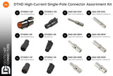 Deutsch DTHD High-Current Single-Pole Connector Assortment Kit