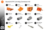 Deutsch DTP 2/4-Way Connector Kit