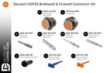 Deutsch HDP20 Bulkhead & Firewall Connector Kit – 19 Way