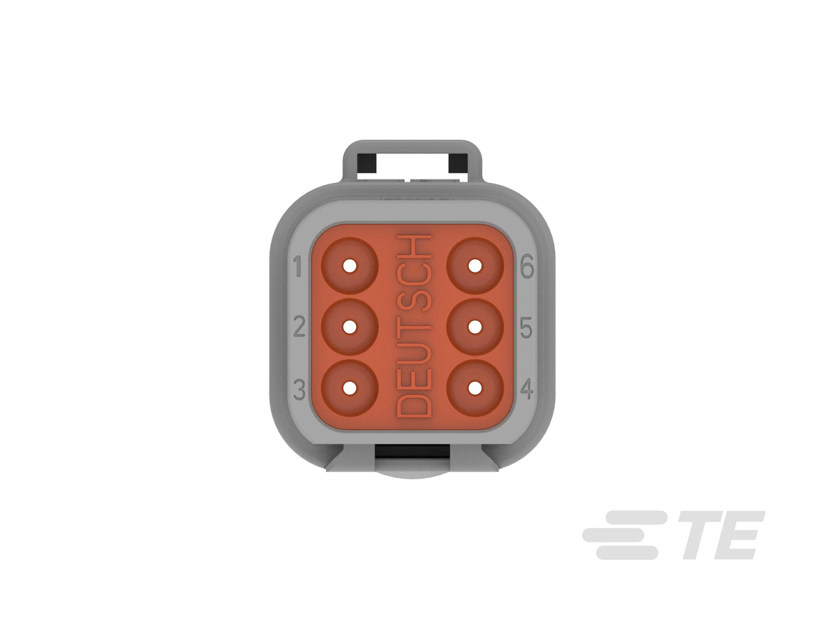 DT04-6P Deutsch DT 6-Way Receptacle Housing - Pin
