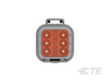 DT04-6P Deutsch DT 6-Way Receptacle Housing - Pin